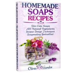 Homemade Soaps Recipes: Natural Handmade Soap, Soapmaking book with Step by Step Guidance for Cold Process of Soap Making ( How to Make Hand Made Soap, Ingredients, Soapmaking Supplies, Design Ideas)